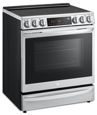 LG 6.3 Cu. Ft. Smart Electric Range with Air Sous-Vide LSEL6337F 