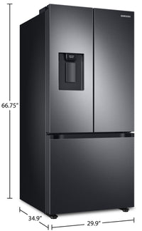 Samsung 22.1 Cu. Ft. French-Door Refrigerator - RF22A4221SG/AA 