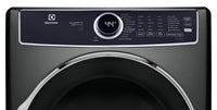 Electrolux 5.2 Cu. Ft. Front-Load Washer and 8 Cu. Ft. Electric Dryer - Titanium 