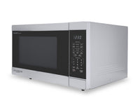 Sharp 1.6 Cu. Ft. Carousel® Countertop Microwave with Inverter Technology - Stainless Steel - SMC1664KSC | Four à micro-ondes de comptoir Sharp de 1,6 pi3 avec plateau tournant CarouselMD et technologie InverterMD - SMC1664KSC | SMC166SC