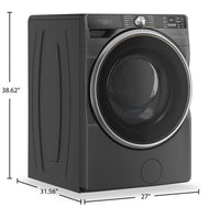 Whirlpool 5.8 Cu. Ft. Front-Load Washer with FreshFlow™ Vent System and AI Intelligent Wash - WFW6720RU | Laveuse Whirlpool à chargement frontal de 5,8 pi³ avec système de ventilation FreshFlowMC et lavage intelligent par IA - WFW6720RU | WFW6720U