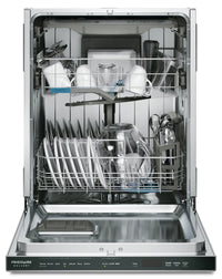 Frigidaire Gallery 24" 47 dBA Built-In Top-Control Dishwasher - Smudge-Proof™ Stainless Steel - GDSP… | Lave-vaisselle encastré Frigidaire Gallery de 24 po et de 47 dBA avec commandes sur le dessus - acie…