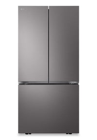 LG 25 Cu. Ft. Smart French-Door Refrigerator with Ice Maker - Black Stainless Steel - LF25S6200D | Réfrigérateur intelligent LG de 25 pi³ à portes françaises avec machine à glaçons - acier inoxydable noir - LF25S6200D | LF25S62D