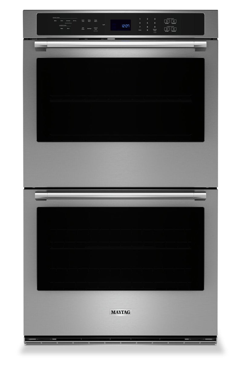 Maytag 10 Cu. Ft. Double Wall Oven with Air Fry and Basket - MOED6030LZ  