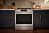 LG STUDIO 6.3 Cu. Ft. Smart Electric Induction Range with Air Fry - LSIS6338F 