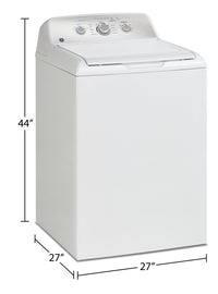 GE 4.4 Cu. Ft. Top-Load Washer with SaniFresh Cycle - GTW331BMRWS 