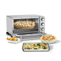 Cuisinart 0.6 Cu. Ft. Toaster Oven Broiler with Convection - TOB-60N2EC | Four à convection, grille-pain et gril Cuisinart de 0,6 pi3 - TOB-60N2EC | TOB60N2C