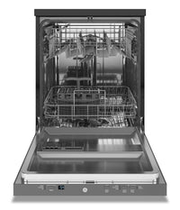 GE 24" Portable Top-Control Dishwasher - GPT225SSLSS 