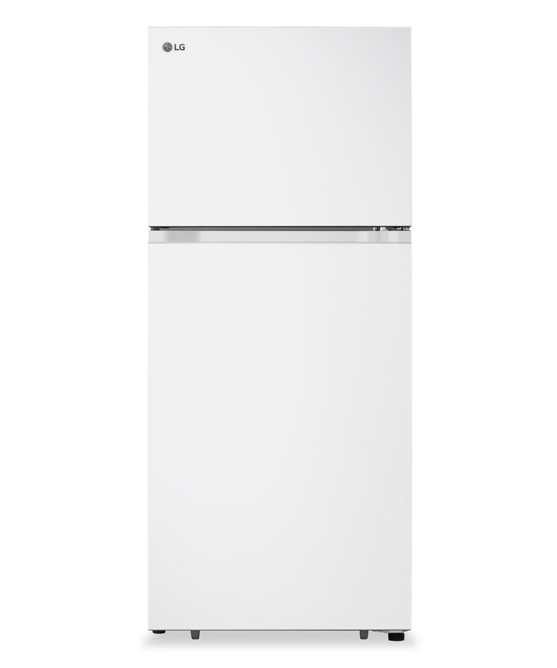 LG 28" 18 Cu. Ft. Garage-Ready Top-Freezer Refrigerator - White - LT18S2100W | Réfrigérateur LG de 18 pi³ et de 28 po à congélateur supérieur qui convient à une installation dans un garage - blanc - LT18S2100W | LT18S21W