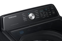 Samsung 5.4 Cu. Ft. Top-Load Washer - Black Stainless Steel - WA46CG3505AVA4 | Laveuse Samsung à chargement par le haut de 5,4 pi³ - acier inoxydable noir - WA46CG3505AVA4