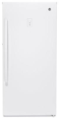 GE 14.1 Cu. Ft. Frost-Free Upright Freezer - FUF14SMRWW | Congélateur vertical GE sans givre de 14,1 pi³ - FUF14SMRWW | FUF14SWW