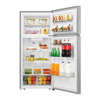 Hisense 30" 18 Cu. Ft. Top-Mount Refrigerator - Stainless Steel - RT18A2FID | Réfrigérateur Hisense de 18 pi³ et de 30 po à congélateur supérieur - acier inoxydable - RT18A2FID