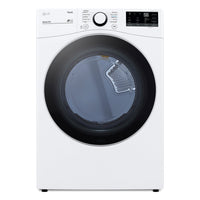 LG 5.2 Cu. Ft. Front-Load Washer 7.4 Cu. Ft. Electric Dryer with AI - White 