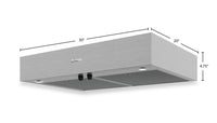 Bosch 30" 300 Series Under-Cabinet Range Hood - DUH30253UC | Hotte de cuisinière sous l’armoire Bosch de série 300 de 30 po - DUH30253UC | DUH302UC