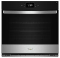 Whirlpool 30" 4.3 Cu. Ft. Electric Single Wall Oven with True Convection - Fingerprint Resistant Sta… | Four mural simple électrique Whirlpool de 4,3 pi³ et de 30 po avec convection véritable - acier inox…