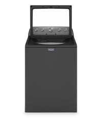 Maytag 5.4 Cu. Ft. Top Load Washer with Extra Power - Volcano Black - MVW5435PBK | Laveuse Maytag à chargement par le haut de 5,4 pi3 avec fonction Extra Power - noir volcan - MVW5435PBK | MVW5435B