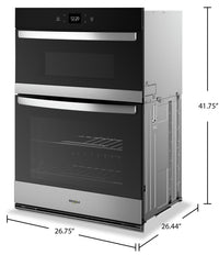 Whirlpool 5.7 Cu. Ft. Smart Combination Wall Oven - WOEC5027LZ 