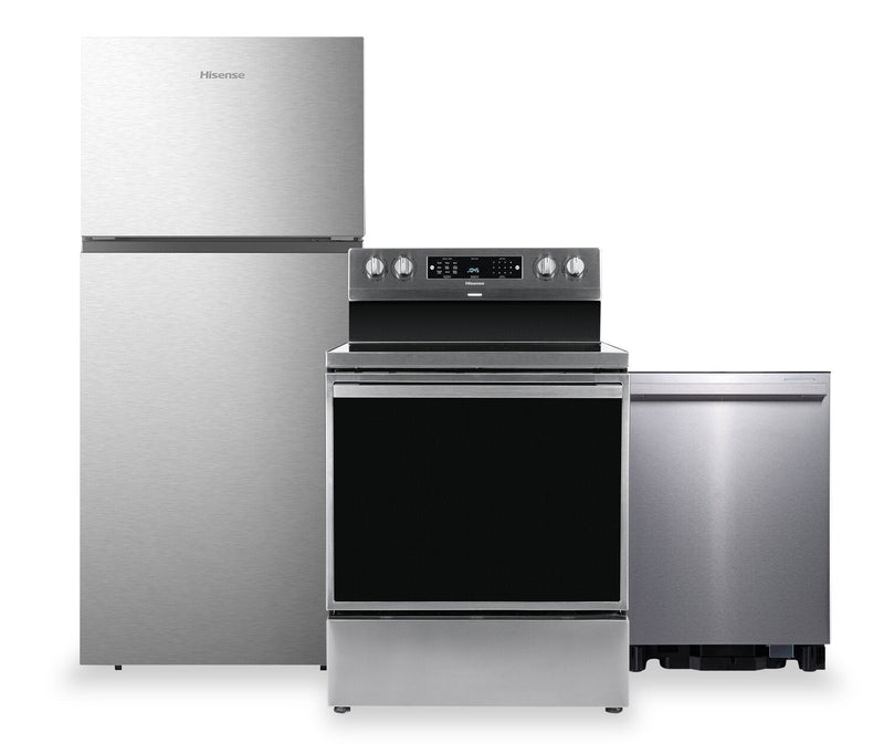 Hisense 3-Piece Kitchen Appliance Package | Ensemble de 3 électroménagers Hisense pour la cuisine | HI01KPK3