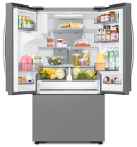 Samsung 36" 26 Cu. Ft. SpaceMax Counter-Depth Refrigerator - Stainless Steel - RF27CG5900SRAC | Réfrigérateur Samsung de 26 pi³ et de 36 po de profondeur comptoir avec technologie SpaceMaxMC - aci…