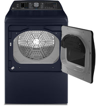 GE Profile 6.2 Cu. Ft. Top-Load Washer and 7.3 Cu. Ft. Electric Dryer - Sapphire Blue  