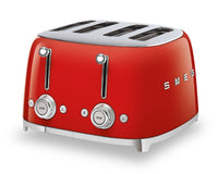 Smeg 4-Slice Long-Slot Toaster - TSF03RDUS|Grille-pain Smeg à fentes longues pour 4 tranches - TSF03RDUS