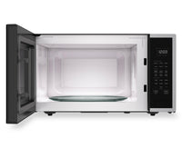 KitchenAid 1.6 Cu. Ft. Countertop Microwave with Steam Clean - PrintProof™ Stainless Steel - YKMCS122RPS | Four à micro-ondes de comptoir KitchenAid de 1,6 pi3 avec nettoyage à la vapeur - acier inoxydable PrintProofMC - YKMCS122RPS | YKMCS1PS