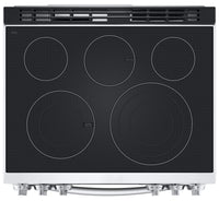 LG 6.3 Cu. Ft. Front-Control Electric Range with Air Fry - LSEL6335F 