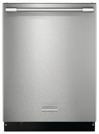 Frigidaire Professional 24" 47 dBA Built-In Top-Control Dishwasher - Smudge-Proof™ Stainless Steel -… | Lave-vaisselle encastré Frigidaire Professional de 24 po et de 47 dBA avec commandes sur le dessus -…