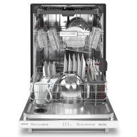 KitchenAid 39 dB Top-Control Dishwasher with Third Level - KDTE204KWH - Dishwasher in White 