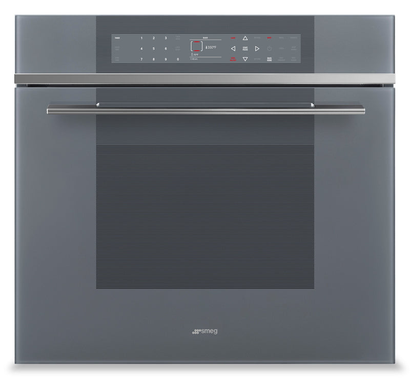 Smeg 4.34 Cu. Ft. Built-In Wall Oven - SOU130S1|Four mural encastré Smeg de 4,34 pi3 - SOU130S1