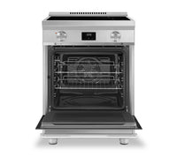 Smeg 2.8 Cu. Ft. Professional Induction Range - SPR24UIMX|Cuisinière professionnelle à induction Smeg de 2,8 pi3 - SPR24UIMX