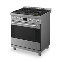 Smeg 4.6 Cu. Ft. Professional Gas Range - SPR30UGGX|Cuisinière professionnelle à gaz Smeg de 4,6 pi3 - SPR30UGGX