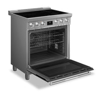 Smeg 4.6 Cu. Ft. Professional Induction Range - SPR30UIMX|Cuisinière professionnelle à induction Smeg de 4,6 pi3 - SPR30UIMX