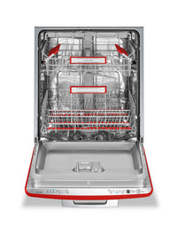 Smeg Top-Control Retro Dishwasher - STU2FABRD2|Lave-vaisselle Smeg rétro avec commandes sur le dessus - STU2FABRD2