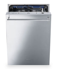 Smeg Top-Control Dishwasher - STU8623X|Lave-vaisselle Smeg avec commandes sur le dessus - STU8623X