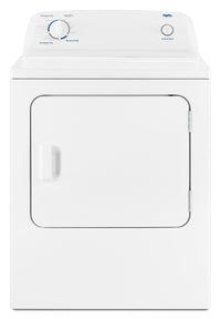 Inglis 4.4 Cu. Ft. I.E.C. Top-Load Washer and 6.5 Cu. Ft. Electric Dryer – White - Laundry Set in White