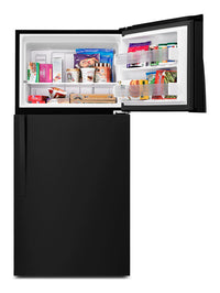 Whirlpool 19.2 Cu. Ft. Top-Freezer Refrigerator – WRT519SZDB - Refrigerator in Black