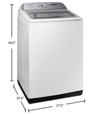 Samsung 5.8 Cu. Ft. Top-Load High-Efficiency Washer - White - WA50R5200AW/US | Laveuse haute efficacité Samsung à chargement par le haut de 5,8 pi³ - blanche - WA50R5200AW/US