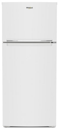 Whirlpool 28" 16.3 Cu. Ft. Top-Mount Refrigerator - White - WRTX5028PW | Réfrigérateur Whirlpool de 16,3 pi³ et de 28 po à congélateur supérieur - blanc - WRTX5028PW