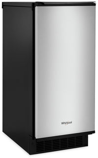 Whirlpool 15" Ice Maker with Clear Ice Technology - WUI75X15HZ - Ice Maker in Fingerprint Resistant Stainless Steel