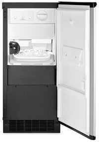 Whirlpool 15" Ice Maker with Clear Ice Technology - WUI75X15HZ - Ice Maker in Fingerprint Resistant Stainless Steel