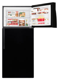 Whirlpool 14 Cu. Ft. Top-Freezer Refrigerator – WRT314TFDB - Refrigerator in Black