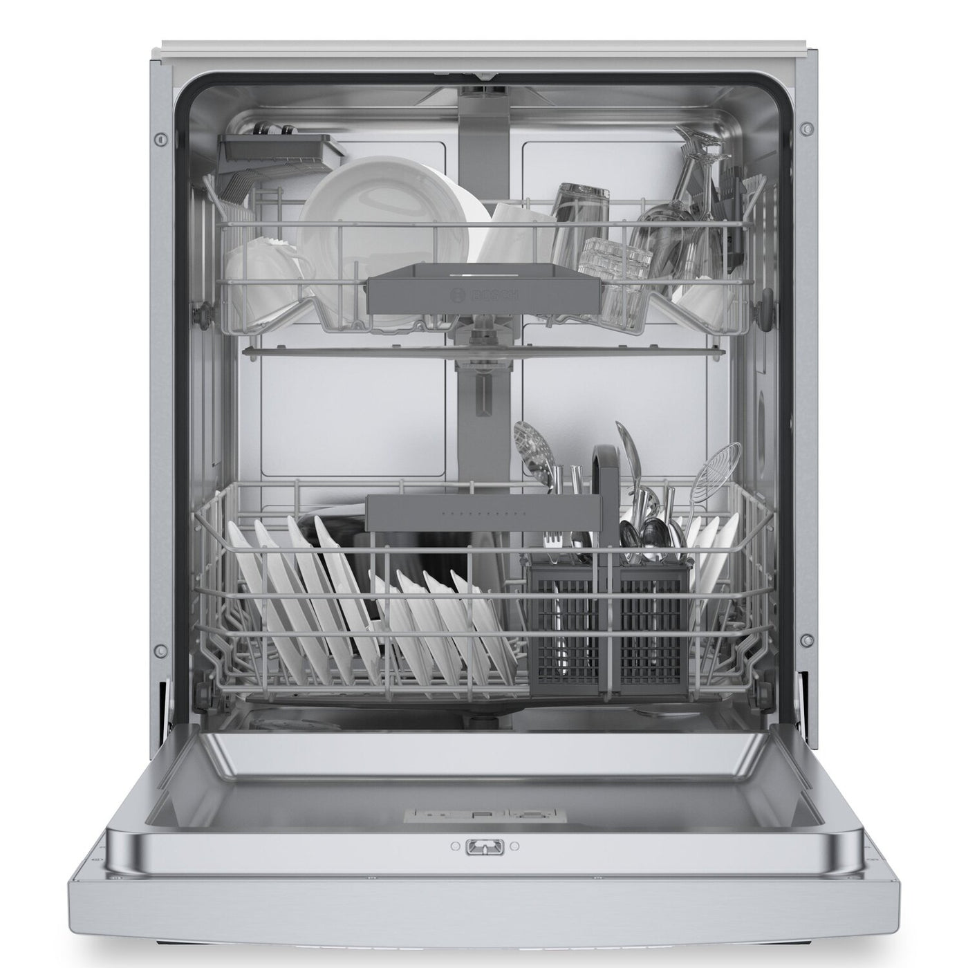 Bosch 300 Series 24 Built-In Dishwasher with Recessed Handle